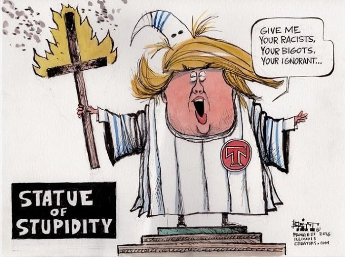 statue of stupidity